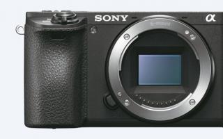 Sony α6500 premium system mirrorless camera review with APS-C sensor and in-camera stabilization